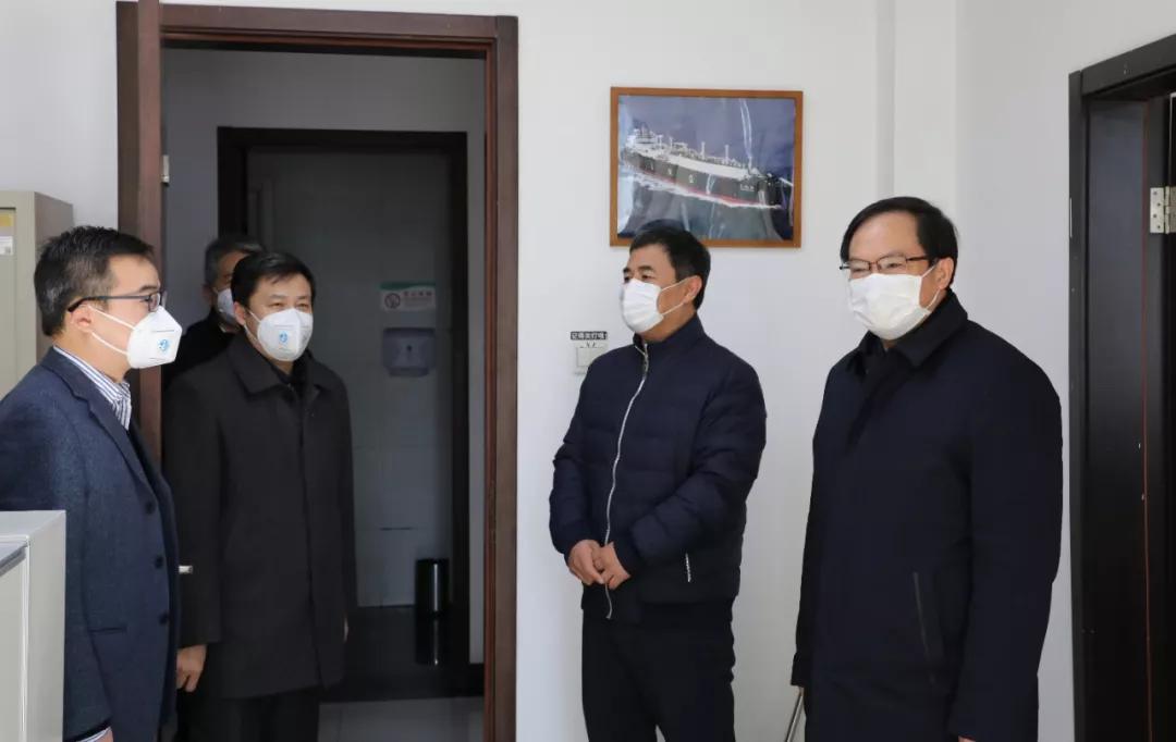 楊金成到長城電子、綜合院檢查指導疫情防控和復工復產(chǎn)工作
